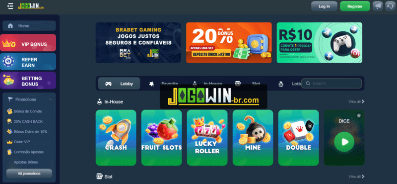 Jogos de cassino e software de jogo